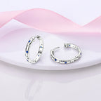 MULA 925 Sterling Silver Sun Moon Stars Hoop Earring For Women Classic Simple Fashion Sparkling Earring Anniversary Jewelry Gift