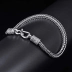 925 Sterling Silver Bracelet Chain Vintage for Men Women Luxury Wedding Jewelry Engagement Fashion Party Gifts mbzr