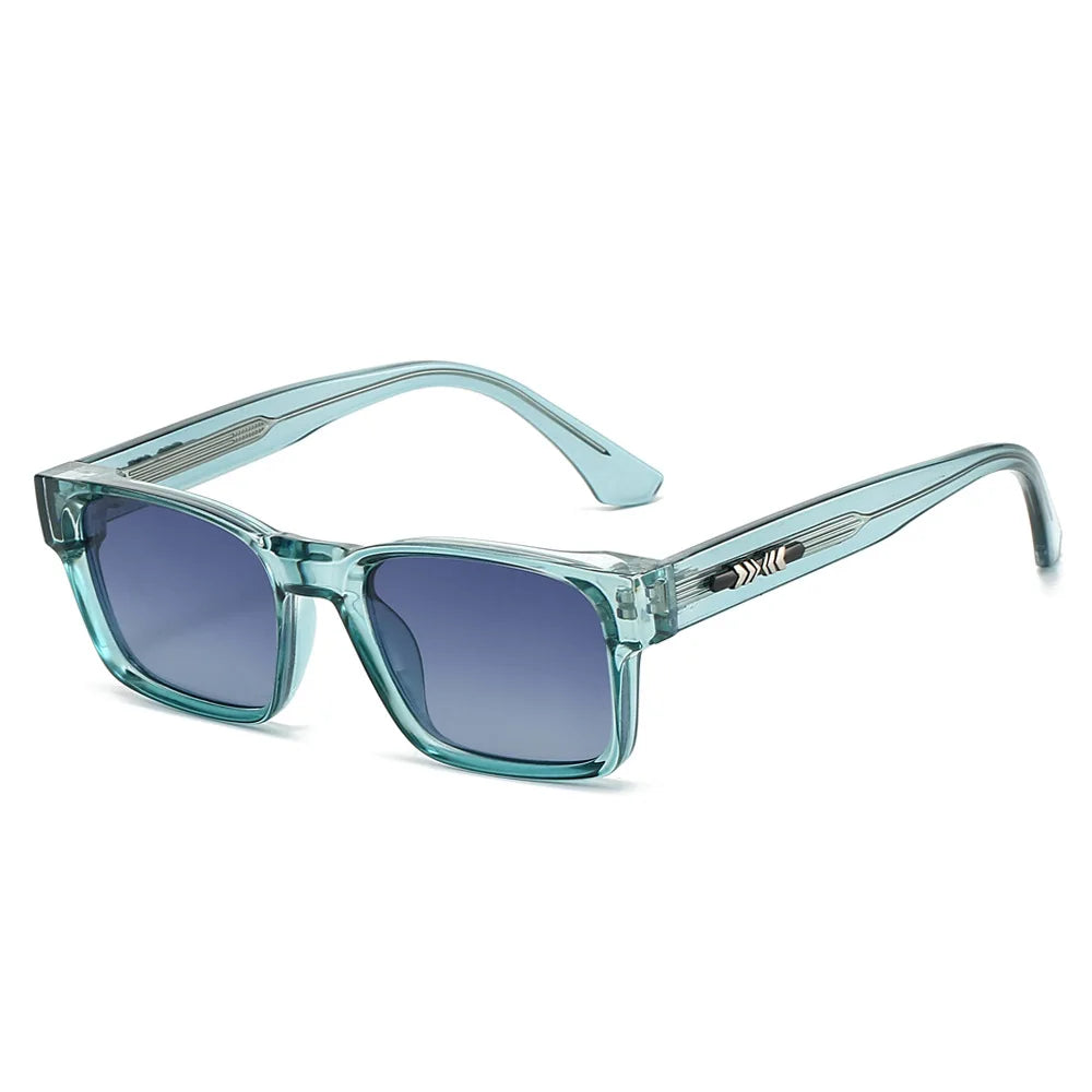 Classic Quality Square Polarized Sunglasses Metal Core UV400 Unisex Eyewear